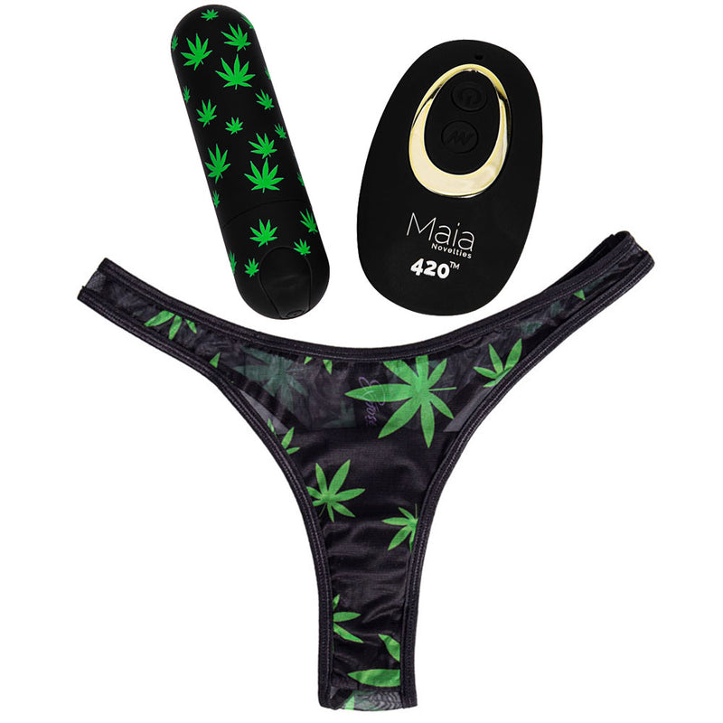 420 DATE NIGHT Remote Control Panty Vibrator Size Small / Medium