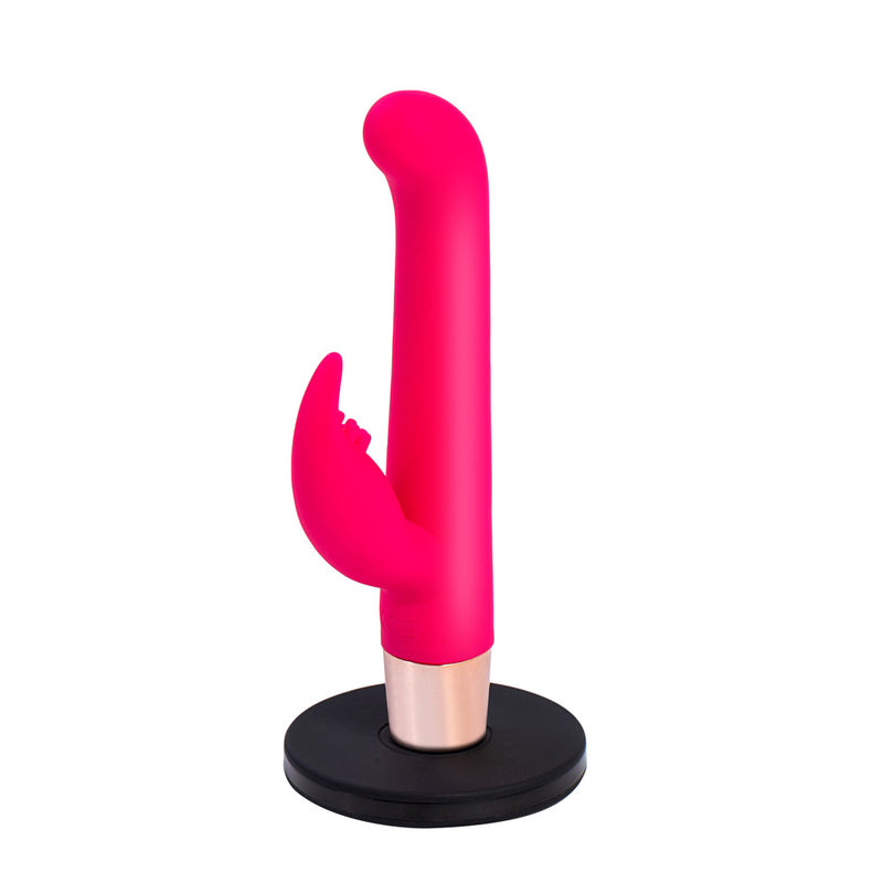 HAILEY PRO QI Rechargeable Silicone 25 Functions Dual Vibrator