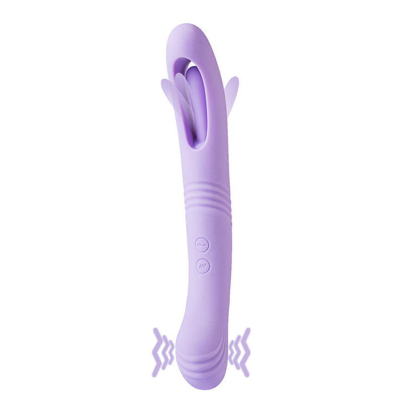 HARPER Rechargeable 10-Function Dual Motor Thumping Vibe