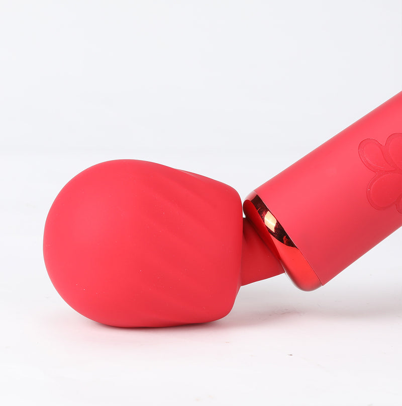 NALA Red 10-Function Touch Tempo Plug & Play Fiercely Powerful Wand (Jaguar Power)