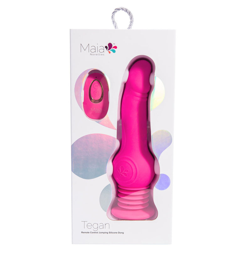 Tegan Remote Control 3+3 Function Jumping Vibrating Rechargeable Dong