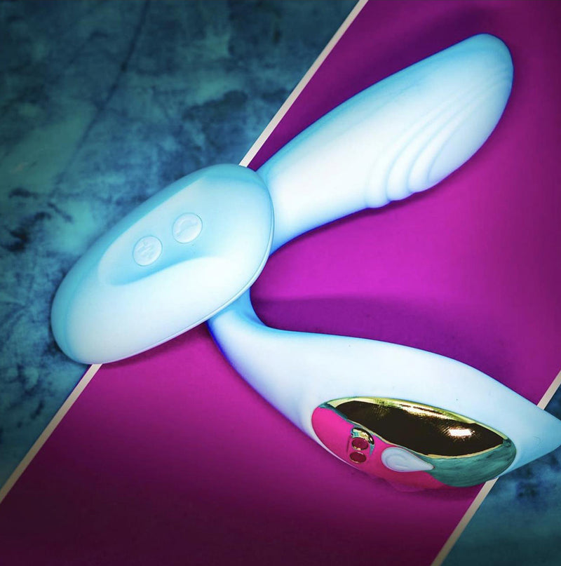 HARMONIE 15-Function USB Rechargeable Remote Control Bendable Vibrator