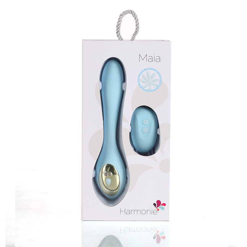 HARMONIE 15-Function USB Rechargeable Remote Control Bendable Vibrator