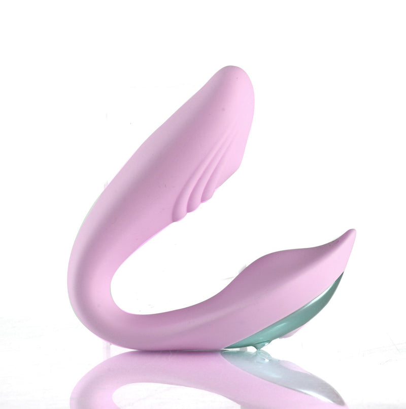 HARMONIE 15-Function USB Rechargeable Remote Control Bendable Vibrator PINK
