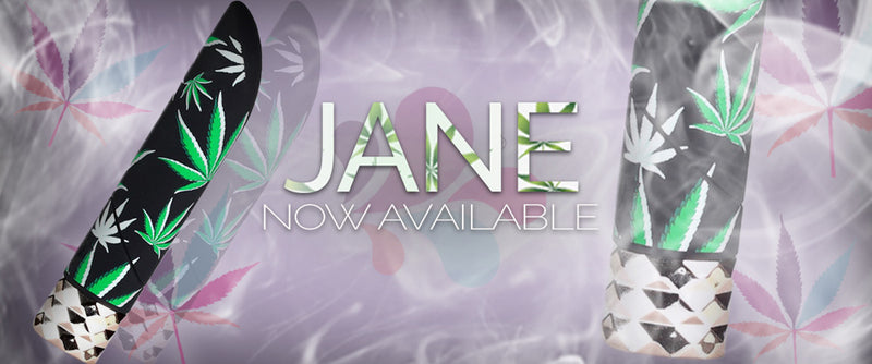 JANE 420 Series Crystal Gems USB Rechargeable 25-Function Bullet