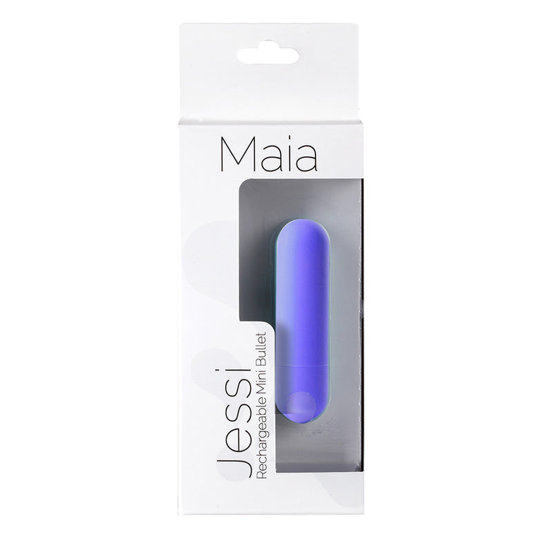 JESSI USB Rechargeable Super Charged Mini Bullet PURPLE