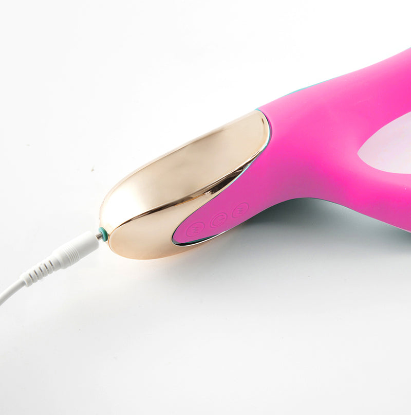 MAUI DUAL MOTORS G-SPOT POT LEAF VIBRATOR RECHARGEABLE 420 Series