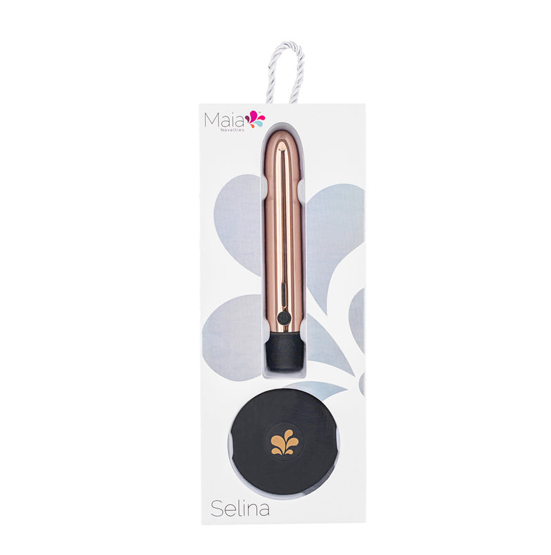 SELINA QI Charge Wireless Metallic Vibrator