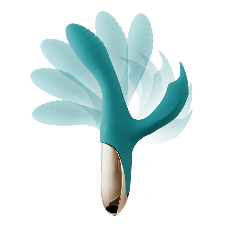 SKYLER USB Rechargeable Silicone Bendable Rabbit