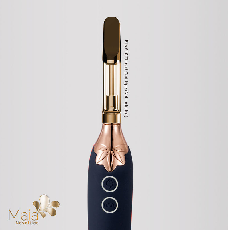 VAPORATOR Silicone Vibrator Black 420 Series