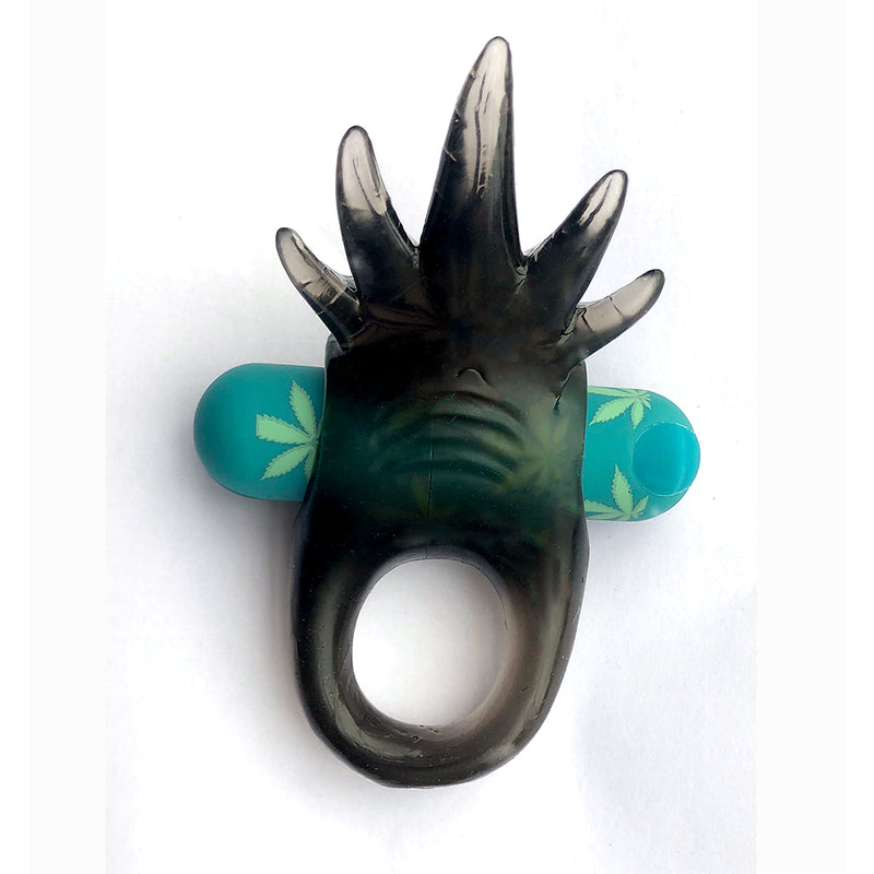ZIGGY POT LEAF USB Rechargeable Vibrating Erection Enhancer Ring 420 Series
