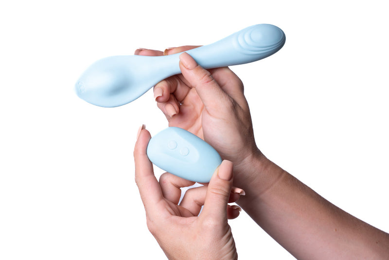 HARMONIE 15-Function USB Rechargeable Remote Control Bendable Vibrator