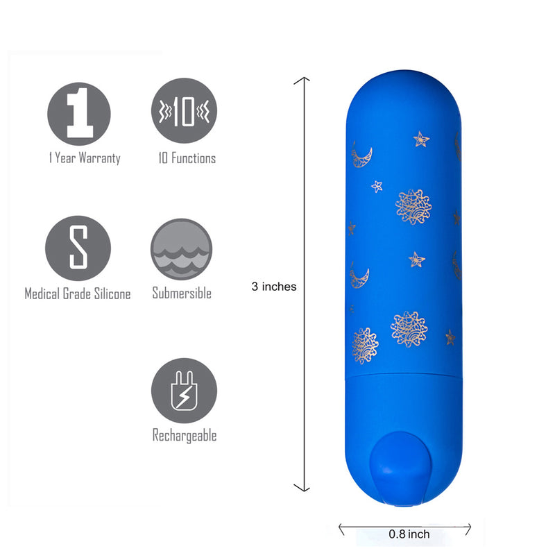 LUNA USB Rechargeable Super Charged Mini Bullet