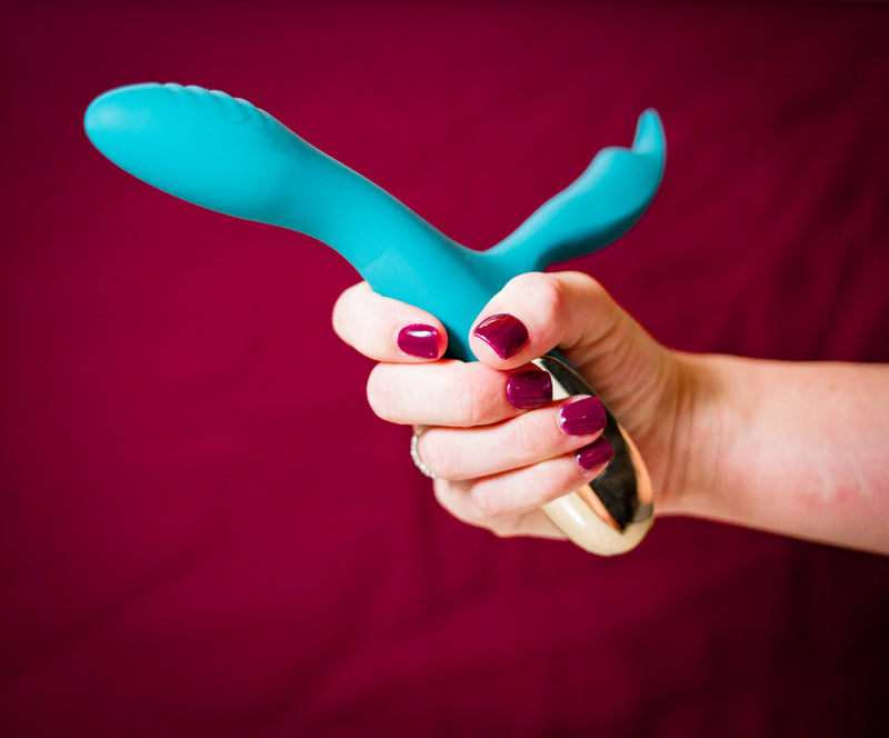 SKYLER USB Rechargeable Silicone Bendable Rabbit