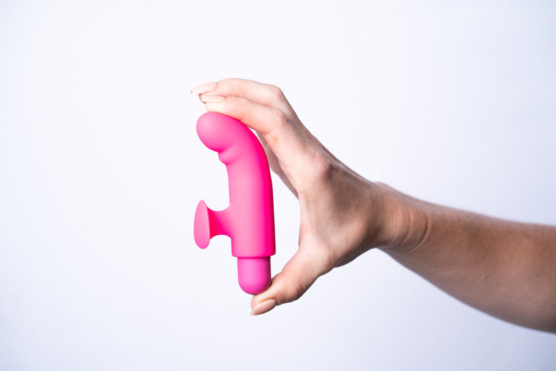 SADIE 10-FUNCTION SILICONE RECHARGEABLE FINGER VIBRATOR